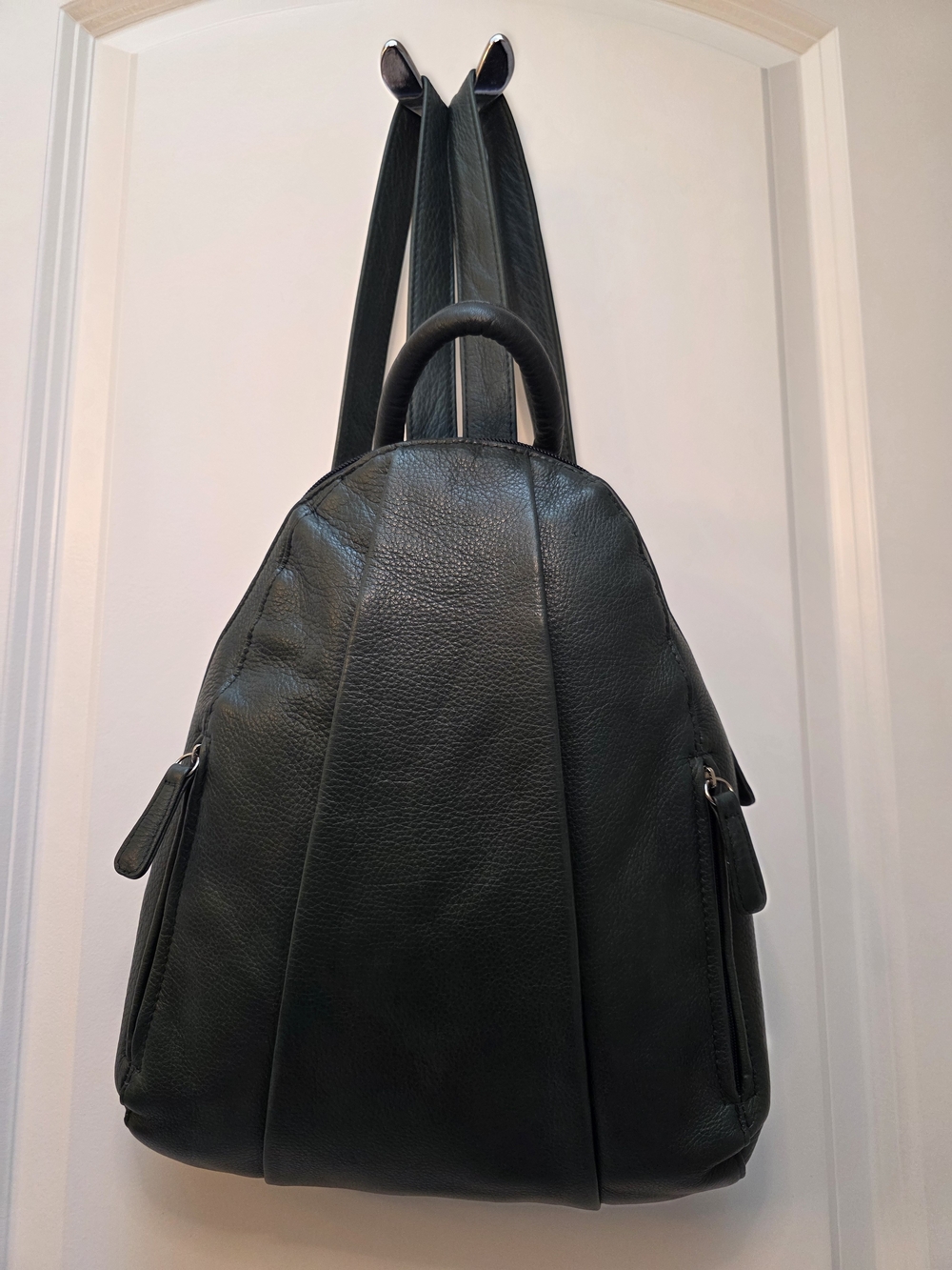 Osgoode Marley Genuine Leather Teardrop Backpack | RFID Protected - Picture 2 of 15
